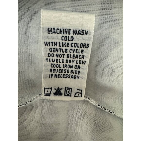 Max Studio Black Green White Boatneck Geometric Print Dress Sheath Size M Office - Picture 6 of 7